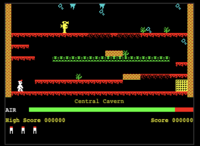 Manic Miner - Central Cavern